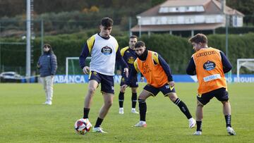 Entrenamiento Deportivo de La Coruña. Pablo Muñoz