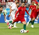 Cristiano se atasca desde los 11 metros; falla mucho más con Portugal que con el Madrid