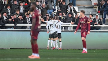 Partido de Liga Hypermotion entre el Burgos CF y el CD Leganés.
Gol de Mario González del Burgos
31-01-2026 RICARDO ORDÓÑEZ