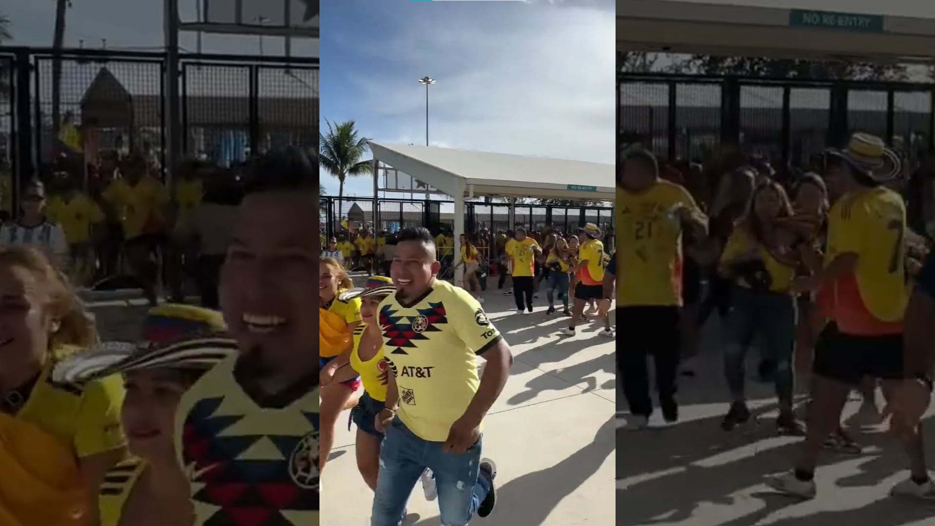 Americanista se hace viral por entrar gratis a la final de Copa América