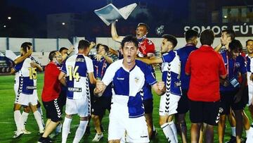 Carlos Beitia, primera baja en el Sabadell