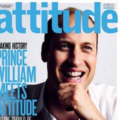 El príncipe Guillermo, portada de una revista gay de UK