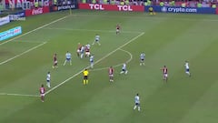 Todos hablan de esta jugada de Pulgar: ¿el pase gol más curioso?