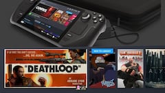 Steam Deck: así luce la interfaz principal en una pantalla