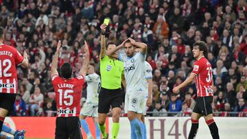 19/02/24 PARTIDO PRIMERA DIVISION 
ATHLETIC BILBAO - GIRONA 
ARBITRO SANCHEZ MARTINEZ TARJETA AMARILLA IÑIGO LEKUE