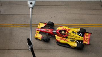 Palou sale noveno al segundo óvalo de la temporada