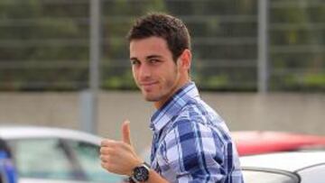 <b>AFINANDO PUNTERÍA. </b>Álvaro viene de marcar con la Sub-21, donde coincidió con Illarramendi.