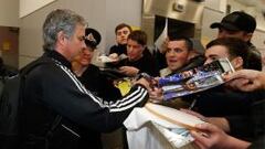 El Madrid llegó a Manchester