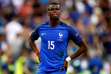 Pogba, con Francia.