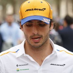 Sainz: "Recibí un golpe fuerte"