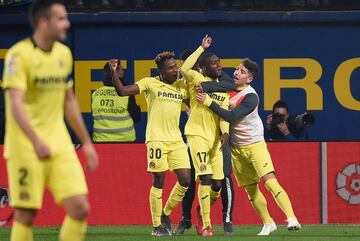 Ekambi empat¨® el partido. 2-2