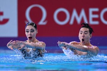 Nargiza Bolatova y Eduard Kim se colgaron el oro.