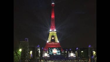 Spain beat Turkey to light up Stade de Nice - and Eiffel Tower