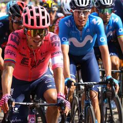 Sergio Higuita: "Estoy muy feliz, hay mucho nivel en este Tour"