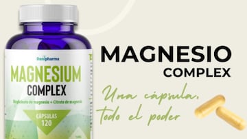 Magnesium Complex de Denipharma con bisglicinato de magnesio y citrato de magnesio