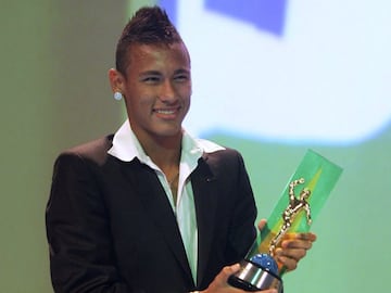 Neymar in 2010.