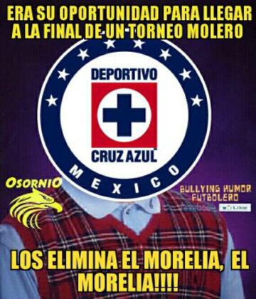 La Máquina quedó eliminada de la Copa MX al perder 1-0 con Morelia y de inmediato las redes arremetieron contra el nuevo fracaso azul.