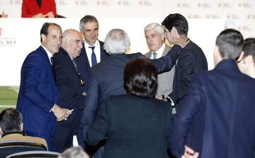 Las mejores imágenes del sorteo de cuartos de Copa