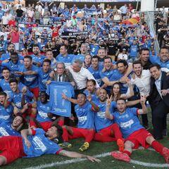 El Fuenlabrada vuelve a la tierra del ascenso