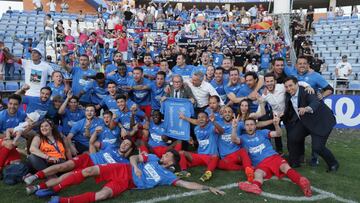 El Fuenlabrada vuelve a la tierra del ascenso