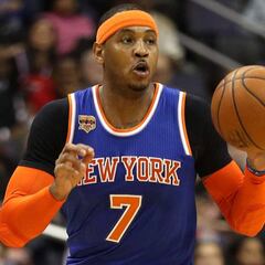 Los Knicks y Rockets trabajan en el traspaso de Carmelo Anthony