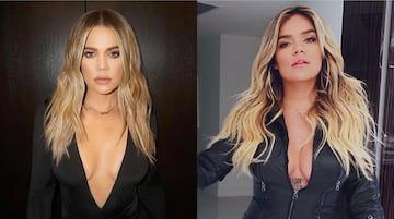 El increíble parecido de Karol G y Khloé Kardashian