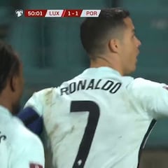 El gol de Cristiano que salva a Portugal contra Luxemburgo
