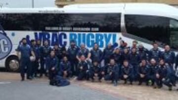 El VRAC Quesos Entrepinares posa durante el viaje a Italia.