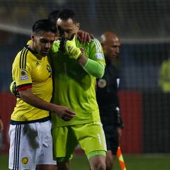 Sobrevivientes de la última visita de Brasil a Colombia