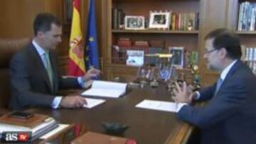 El Rey Felipe llamó a Del
Bosque para darle ánimos