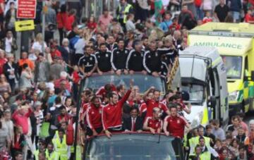 Las imágenes de Gareth Bale y la selección de Gales en Cardiff