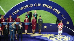 Modric and Mbappe snap up individual World Cup awards