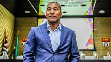 Mauro Silva, vicepresidente de la Federaci&oacute;n Paulista de F&uacute;tbol.