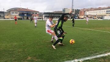 Foto del Eibar - Huesca disputado en Tafalla