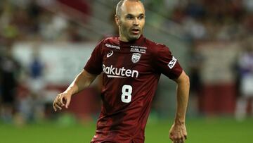 Andr&eacute;s Iniesta lanza un dardo a Cuatro tras hablar de sus botas en Jap&oacute;n.