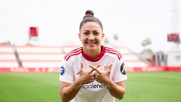 Sevilla FC y Athletic Club en Estadio Jesús Navas el February 08, 2025, Sevilla, España. (Photo by Jesús Ruiz/CAPTURASPORT/LigaF)