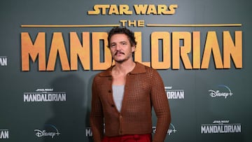 LONDON, ENGLAND - FEBRUARY 22: Pedro Pascal attends 'The Forge' experience inspired by the Star Wars series The Mandalorian, to celebrate the launch of The Mandalorian Season 3, on February 22, 2023 in London, England. (Photo by Jeff Spicer/Jeff Spicer/Getty Images for Disney)