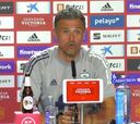 Luis Enrique no se corta sobre el "pesimismo que despierta esta Roja entre prensa y fans"