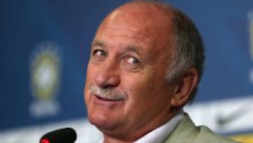 El entrenador de Brasil, Luis Felipe Scolari.
