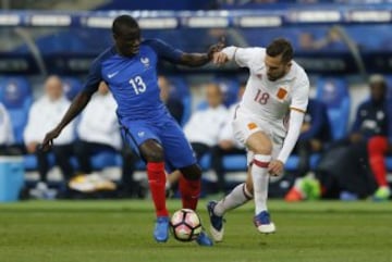 France vs. Spain at the Stade de France