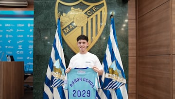 Rueda de prensa Aaron Ochoa.