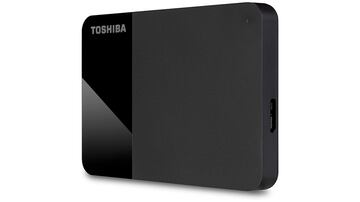 Disco duro externo port¨¢til de 1 TB Toshiba Canvio Ready.
