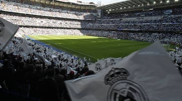 Estadio Santiago Bernabéu.