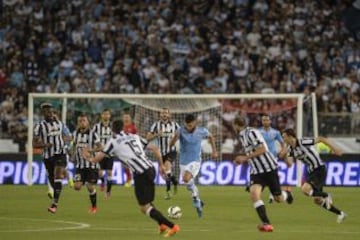 Juventus derrotó por 2-1 a Lazio en tiempo extra, y se coronó campeón de la Copa Italia 2014-15. La escuadra de Turín sueña con el ansiado ‘triplete’.