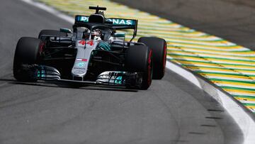 Resumen de la clasificación del GP de Brasil: pole de Hamilton