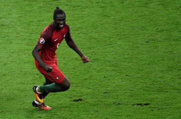 Eder celebrates after scoring the winner.