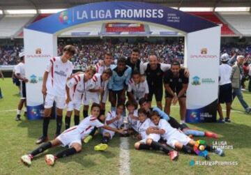 La final del torneo entre el Barcelona y el Sevilla. 