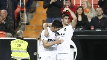 14/04/19 PARTIDO PRIMERA DIVISION 
 VALENCIA CF - LEVANTE UD 
  GOL 2-1 GUEDES  ALEGRIA 