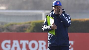 El entrenador de Universidad de Chile, Frank Dario Kudelka