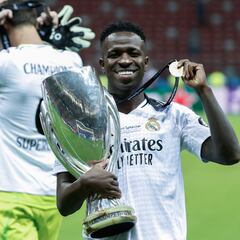 Vinicius, hombre de finales con el Real Madrid